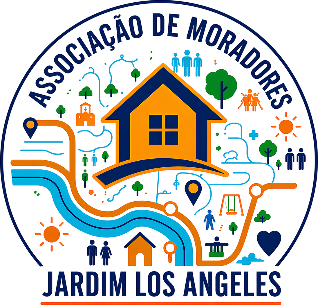 Logo oficial da Associação de Moradores Jardim Los Angeles